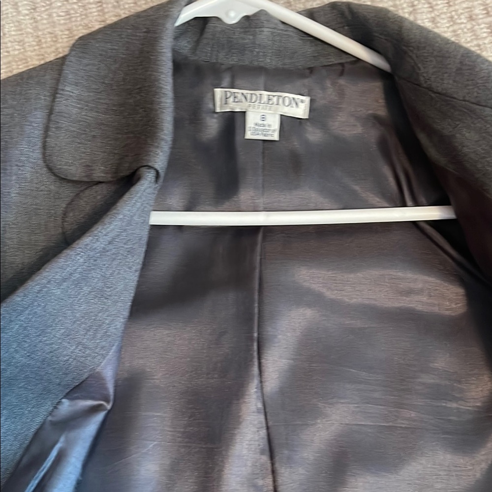 Gray Pendleton Blazer - image 3